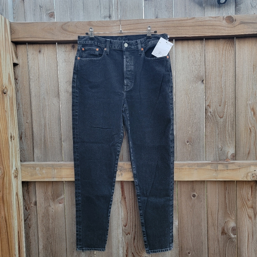 Black ÉTICA Straight Jeans